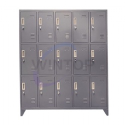 15 Door Steel Wardrobe With Feet