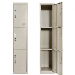 3 Door Steel Locker Cabinet