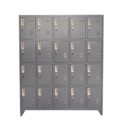 20 Door Metal Locker Cabinet