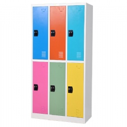 6 Door Gym Locker