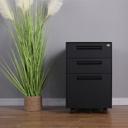 3 Drawer Movable Cabinet