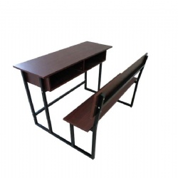 Double Use School Desk And Chair